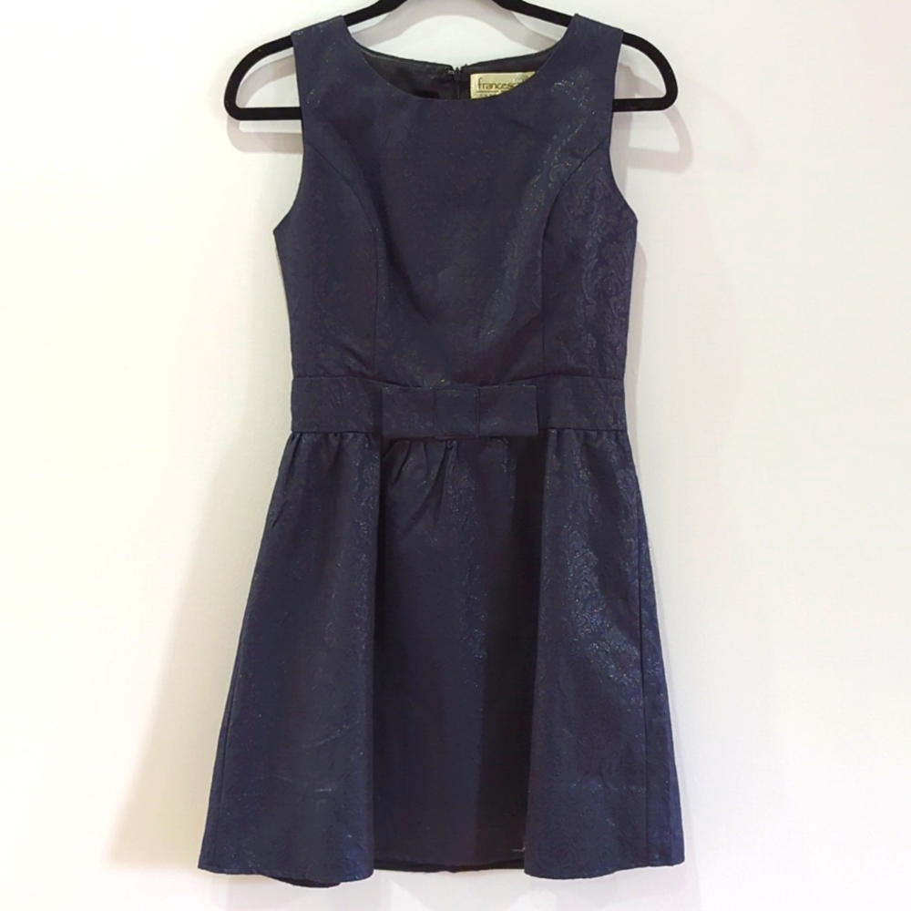 Sparkley Black and Blue Dress